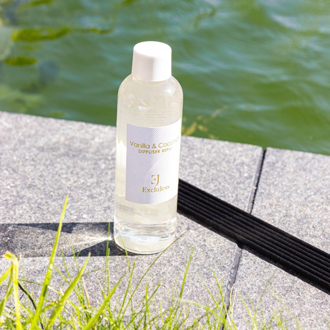 Vanille en coconut white refill200ml diffuser