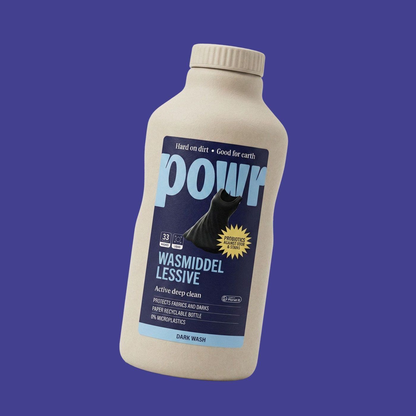POWR Liquid wasmiddel donkere was