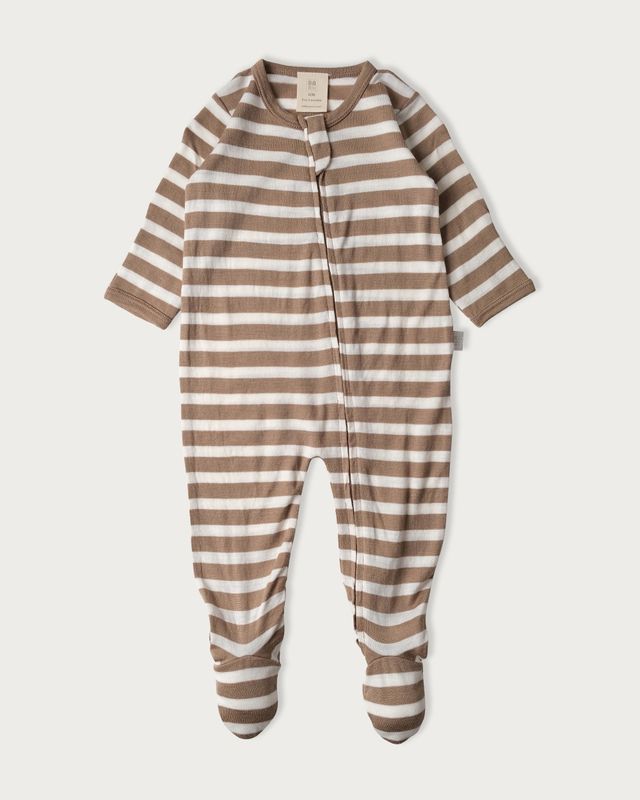 Babu Merino Footed Onesie