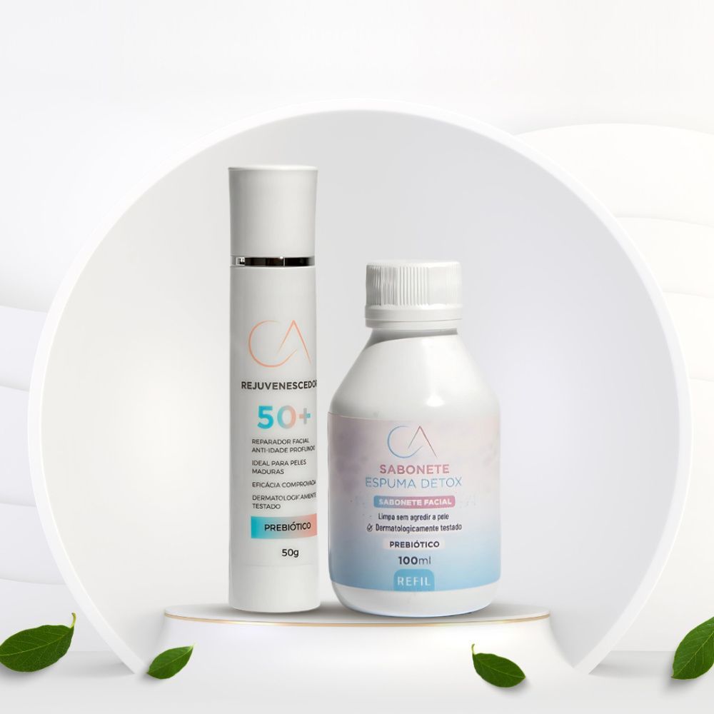 DETOX FOAM CLEANSER REFILL KIT + REJUVENATOR 50+