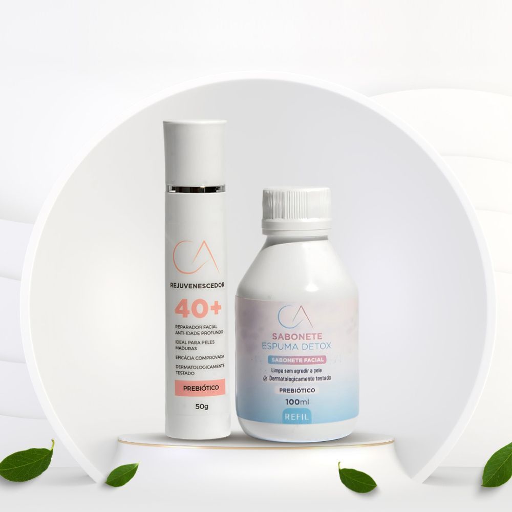 DETOX FOAM CLEANSER REFILL KIT + REJUVENATOR 40+
