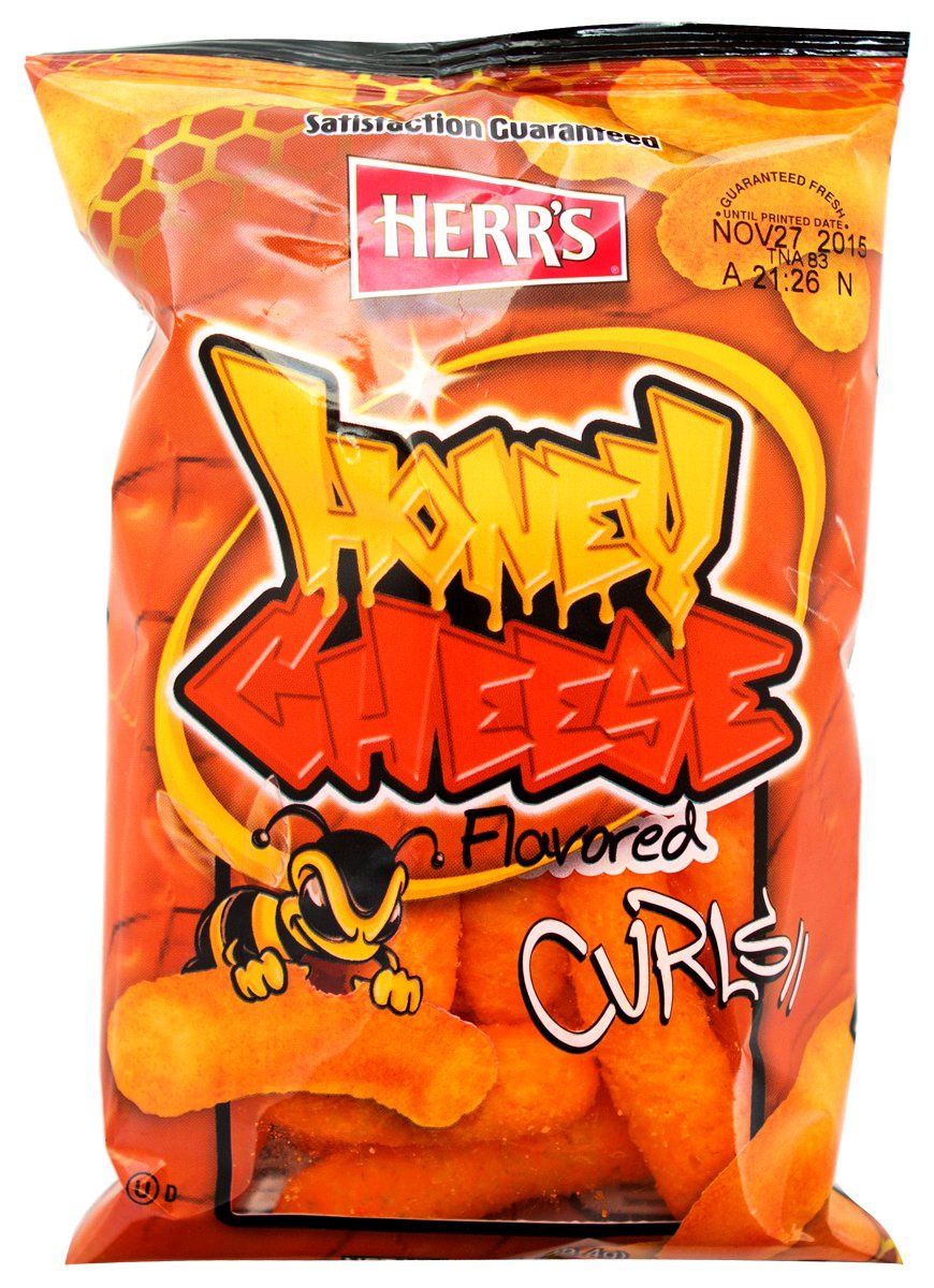 HERR'S HONEY CHEESE CURLS