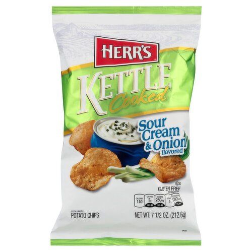 HERR'S SOUR CREAM &amp; ONION KETTLE