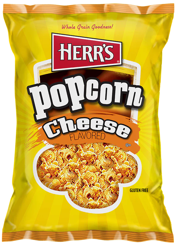HERR'S CHEESE POPCORN 6OZ