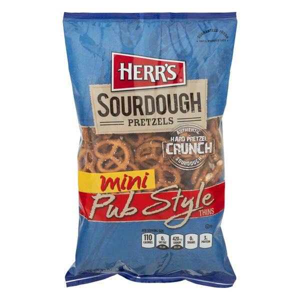 HERR'S MINI PUB STYLE PRETZELS