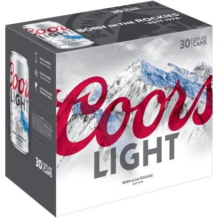 COORS LIGHT 30PK