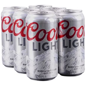 COORS LIGHT 6PK CAN