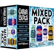 OSKAR BLUES MIXED PACK 12PK