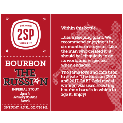 2SP BOURBON THE RUSSIAN 4PK
