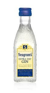 SEAGRAM'S EXTRA DRY GIN 50ML