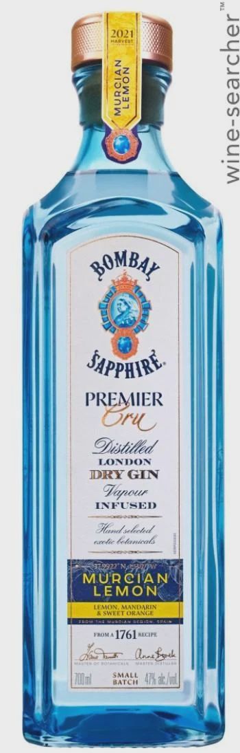 BOMBAY SAPPHIRE GIN MURCIAN LEMON 700ML
