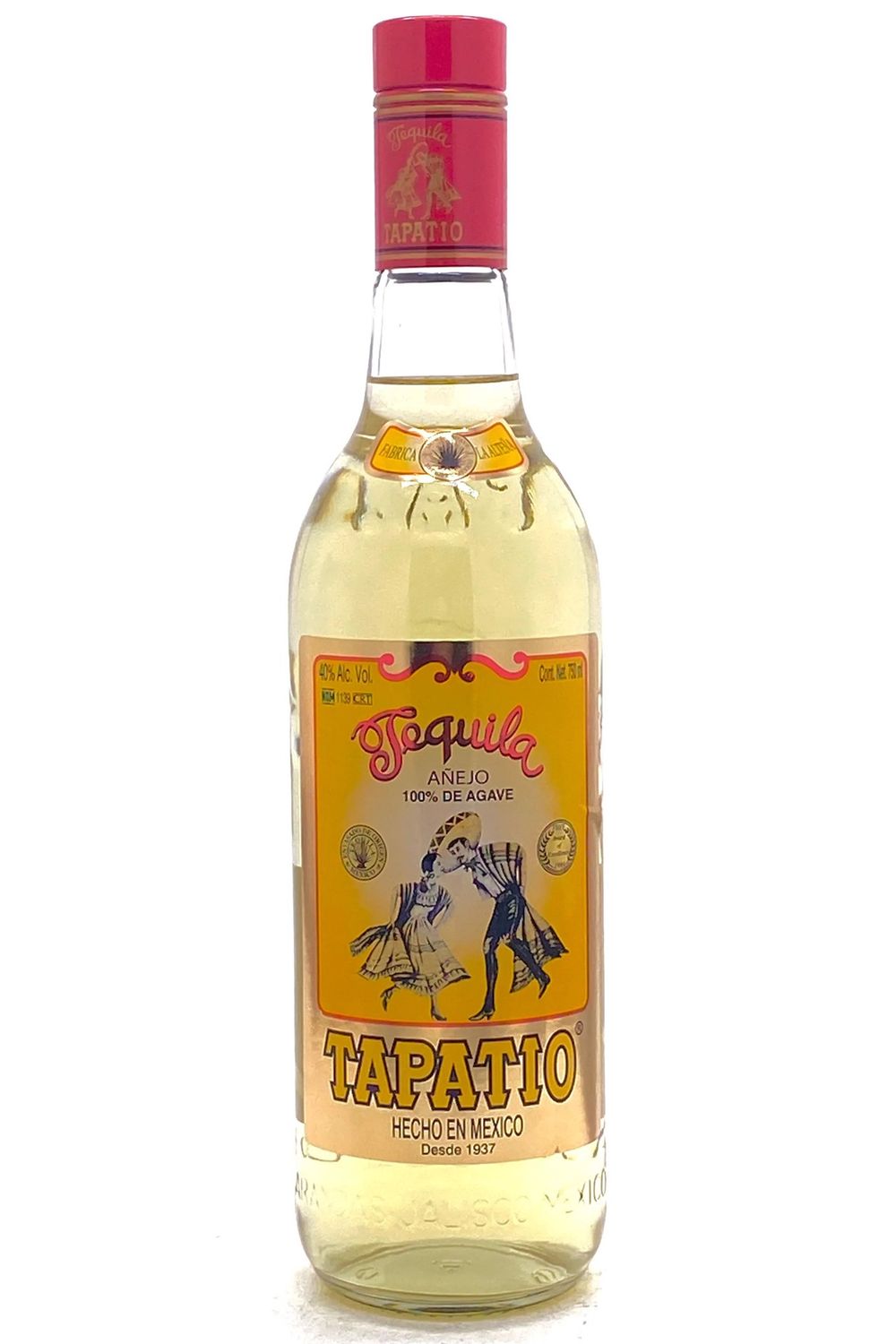 TAPATIO TEQUILA ANEJO 750ML