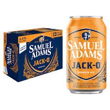 SAM ADAMS JACK O 12PK CAN