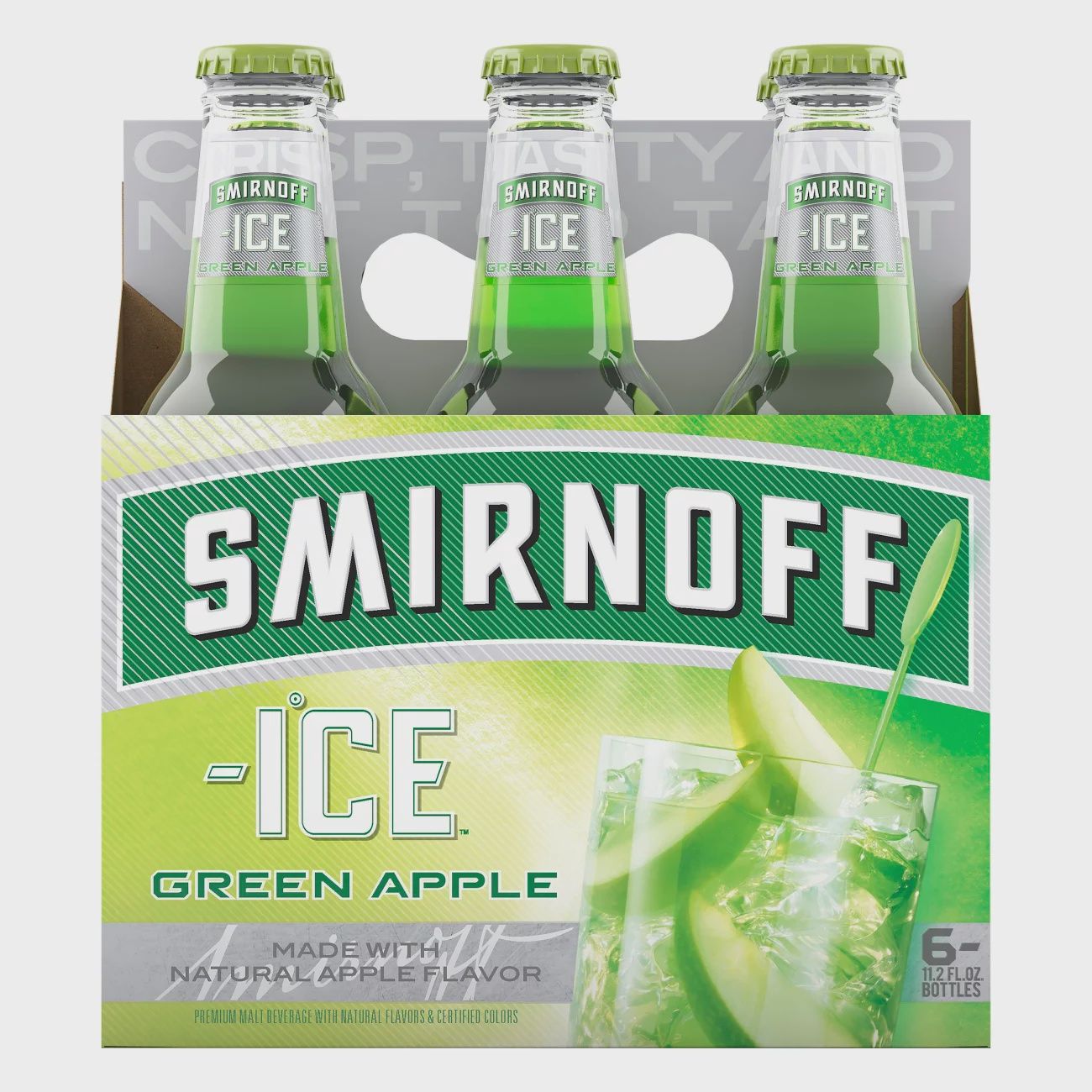 SMIRNOFF ICE GREEN APPLE 6PK