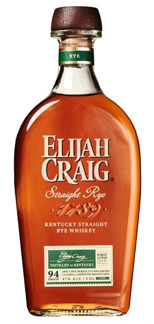 ELIJAH CRAIG STRAIGHT RYE WHISKEY 1.75L