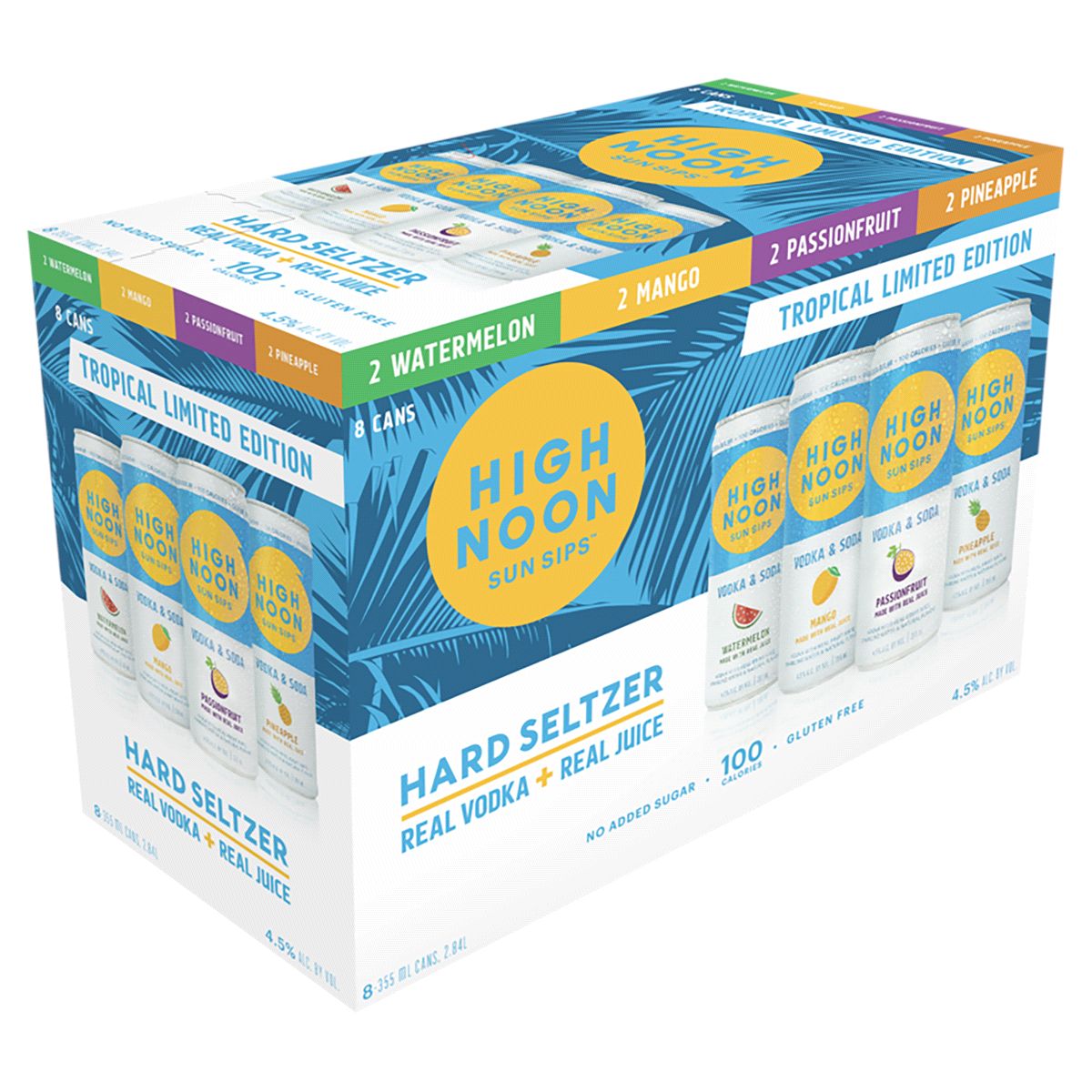 HIGH NOON TROPICAL VARIETY 8PK