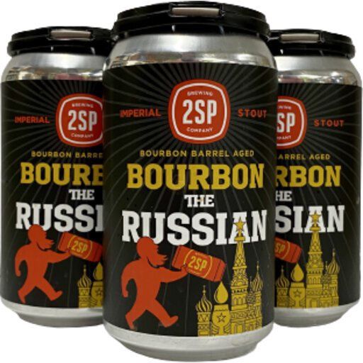 2SP BOURBON THE RUSSIAN 4PK 12OZ