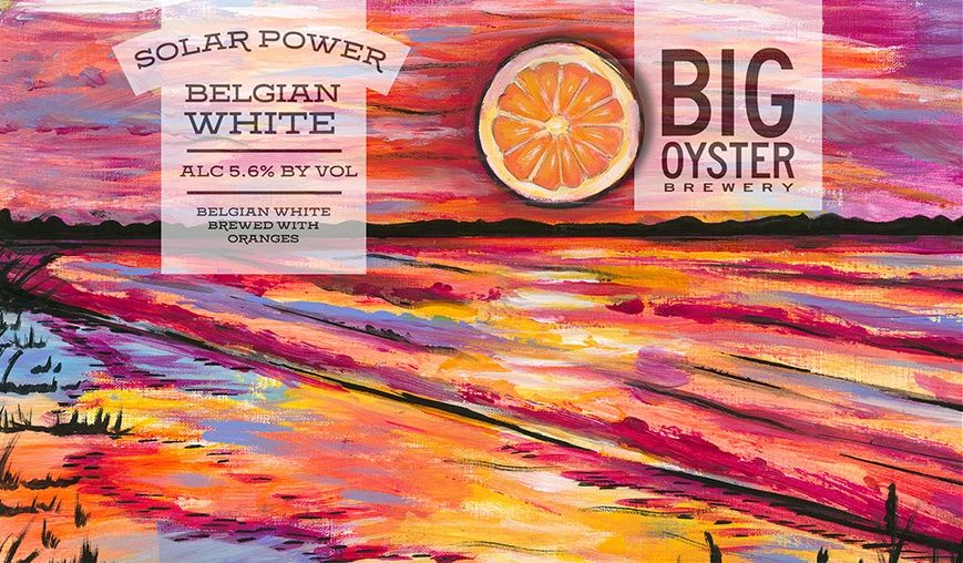 BIG OYSTER SOLAR POWER 4PK 16OZ