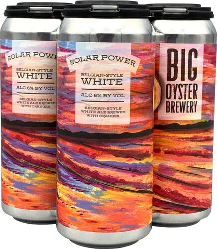 BIG OYSTER SOLAR POWER 4PK 16OZ