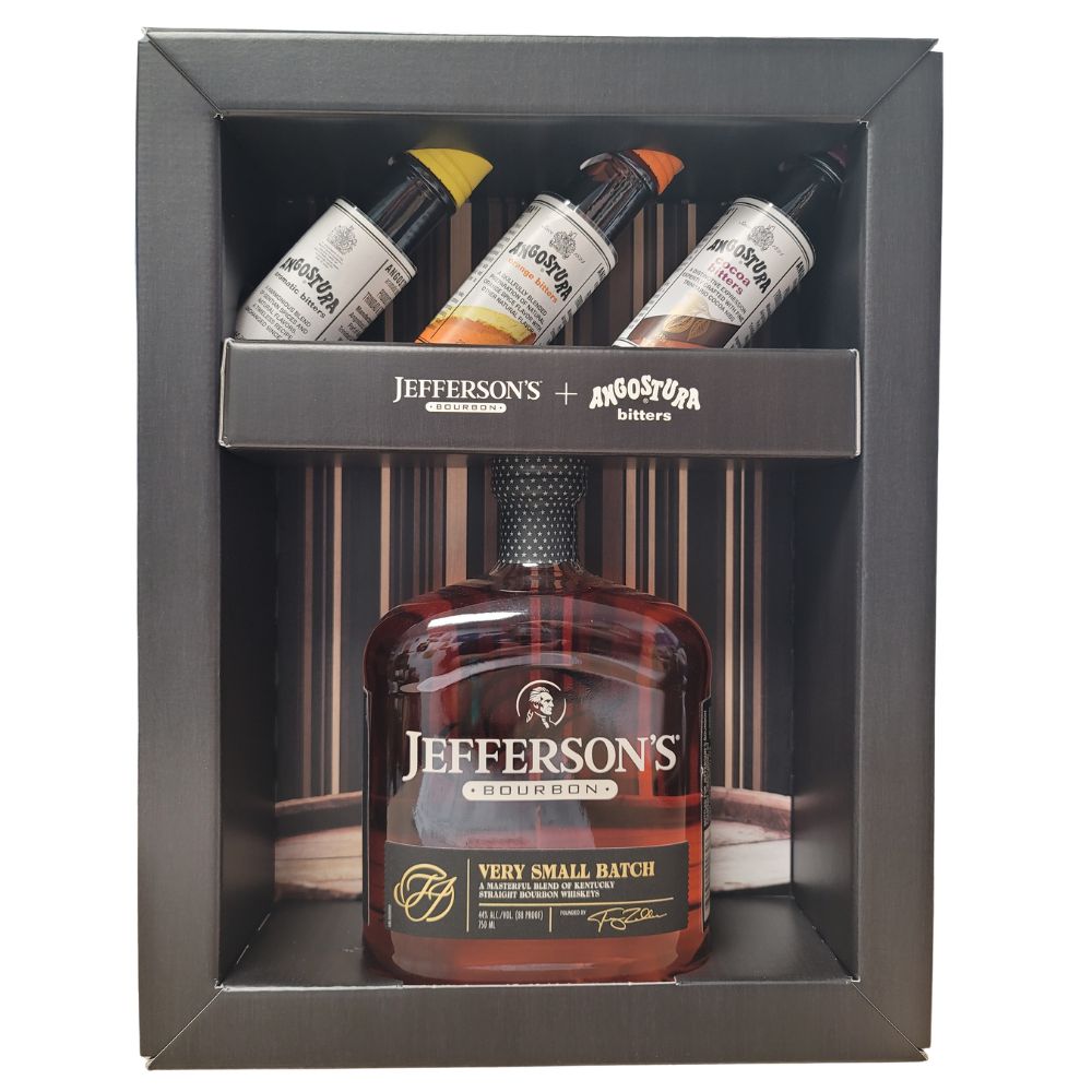 JEFFERSONS VERY SMALL BATCH BOURBON GIFT BOX 750ML