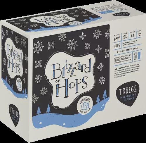 TROEGS BLIZZARD OF HOPS 12PK CAN