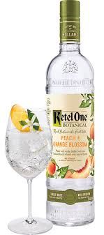 KETEL ONE VODKA BOTANICAL PEACH &amp; ORANGE 750ML