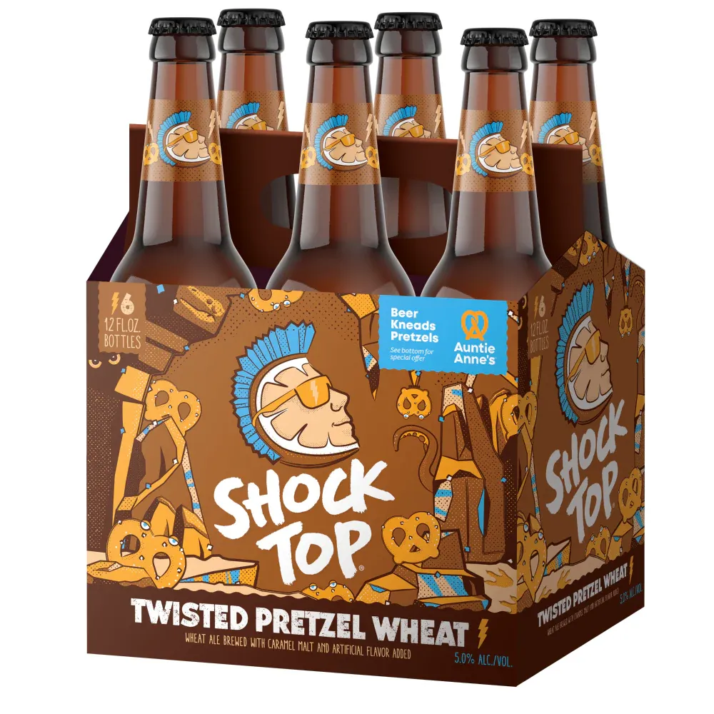 SHOCK TOP PRETZEL WHEAT 6PK