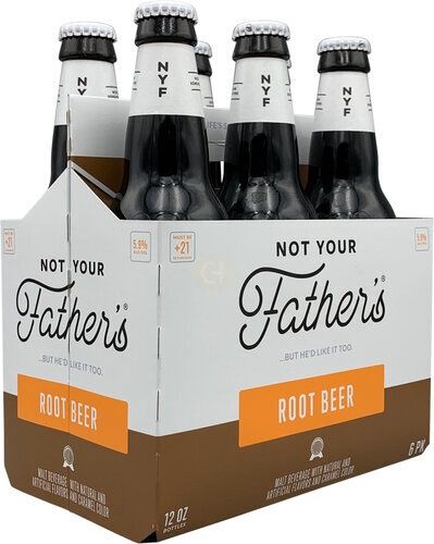 NOT YOUR FATHERS ROOTBEER 6PK