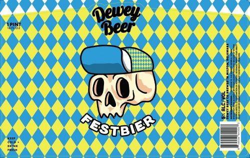 DEWEY FESTBIER 6PK CAN