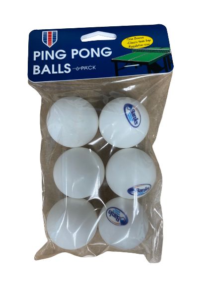 BANKS PING PONG BALLS