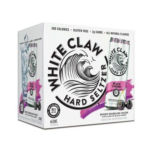 WHITE CLAW BLACK CHERRY 6PK