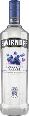 SMIRNOFF BLUEBERRY 750ML C/O