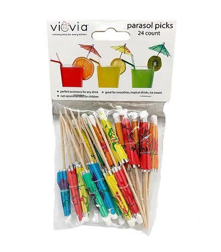 VIOVIA PARASOL PICKS 24PK