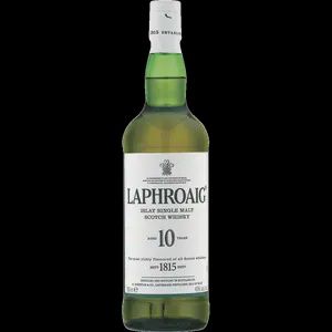 LAPHROAIG 10YR ISLAY SINGLE MALT 750ML