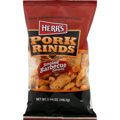 HERR'S 3.75 BBQ PORK RINDS