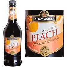 HIRAM WALKER PEACH BRANDY 750ML