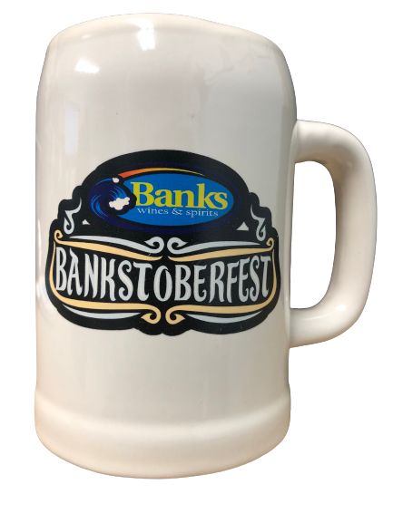 BANKSTOBERFEST STEIN 20OZ
