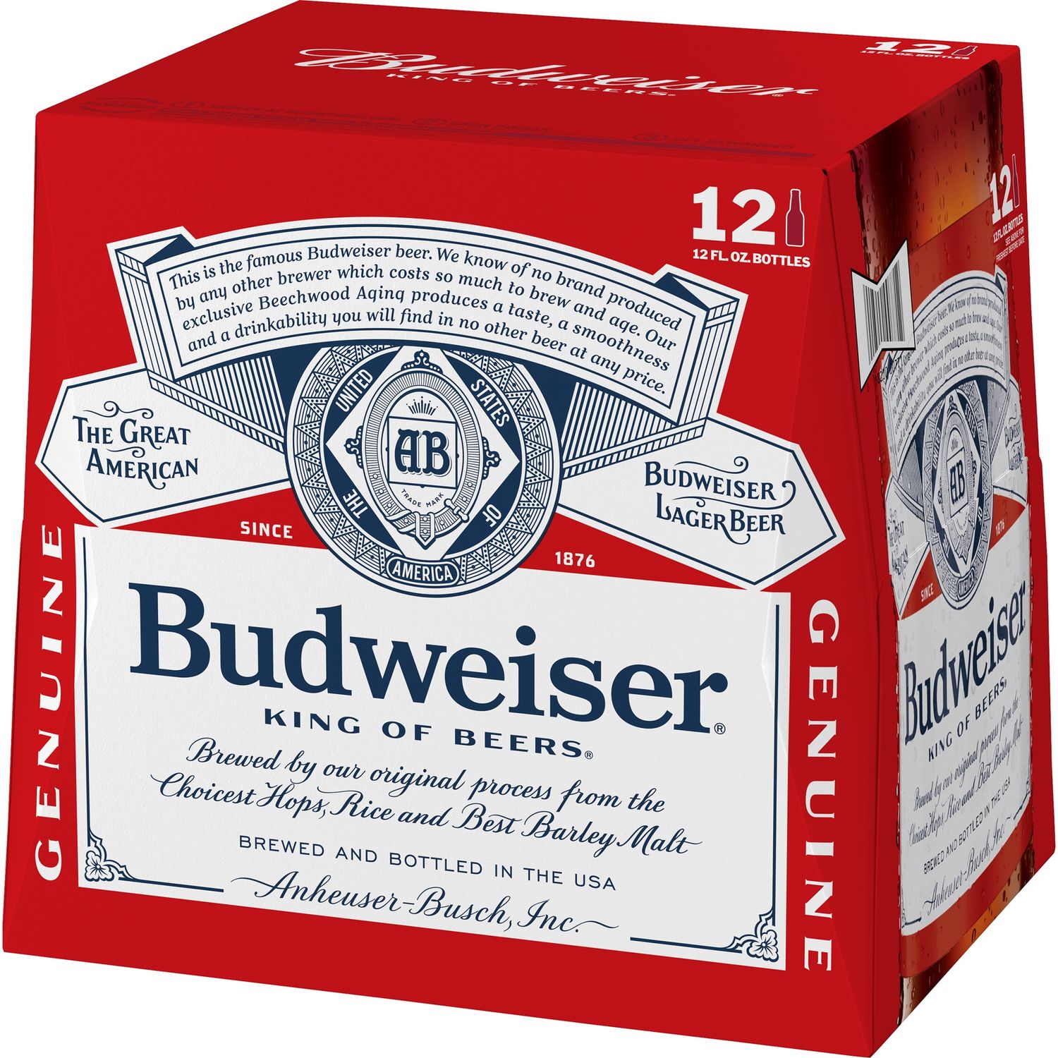 BUD 12PK BTL