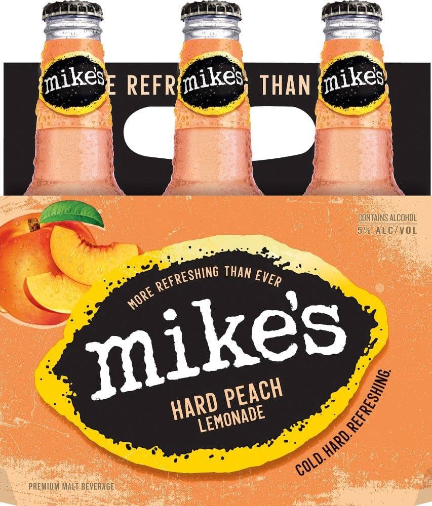 MIKES PEACH LEMONADE 6PK BTL