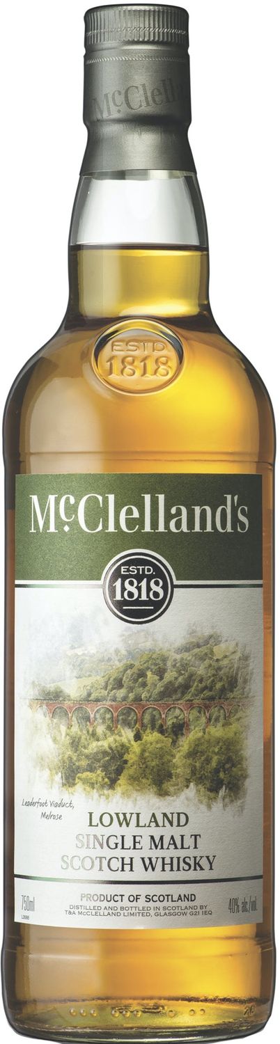 MCCLELLAND'S LOWLAND SCOTCH 750ML