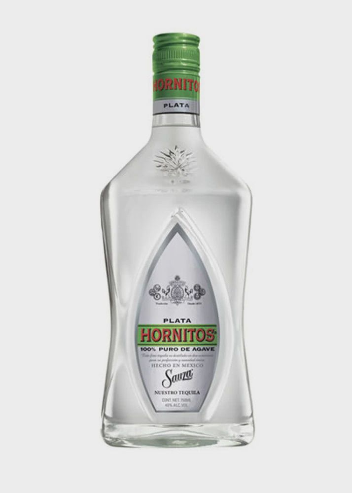 HORNITOS TEQUILA PLATA 375ML