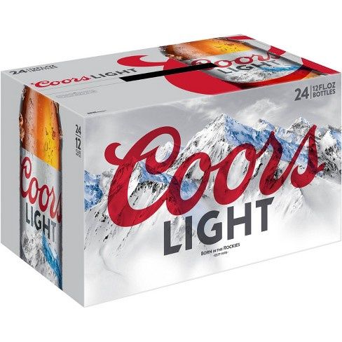 COORS LIGHT 24PK BTL LSE