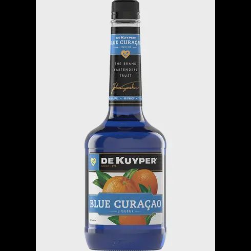 DEKUYPER CURACAO BLUE 750ML