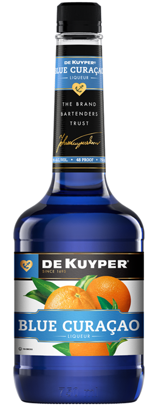 DEKUYPER CURACAO BLUE 750ML