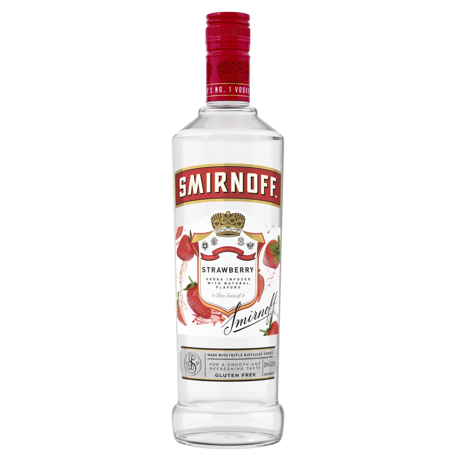 SMIRNOFF STRAWBERRY 750ML