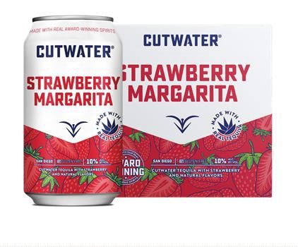 CUTWATER STRAWBERRY MARGARITA 4PK