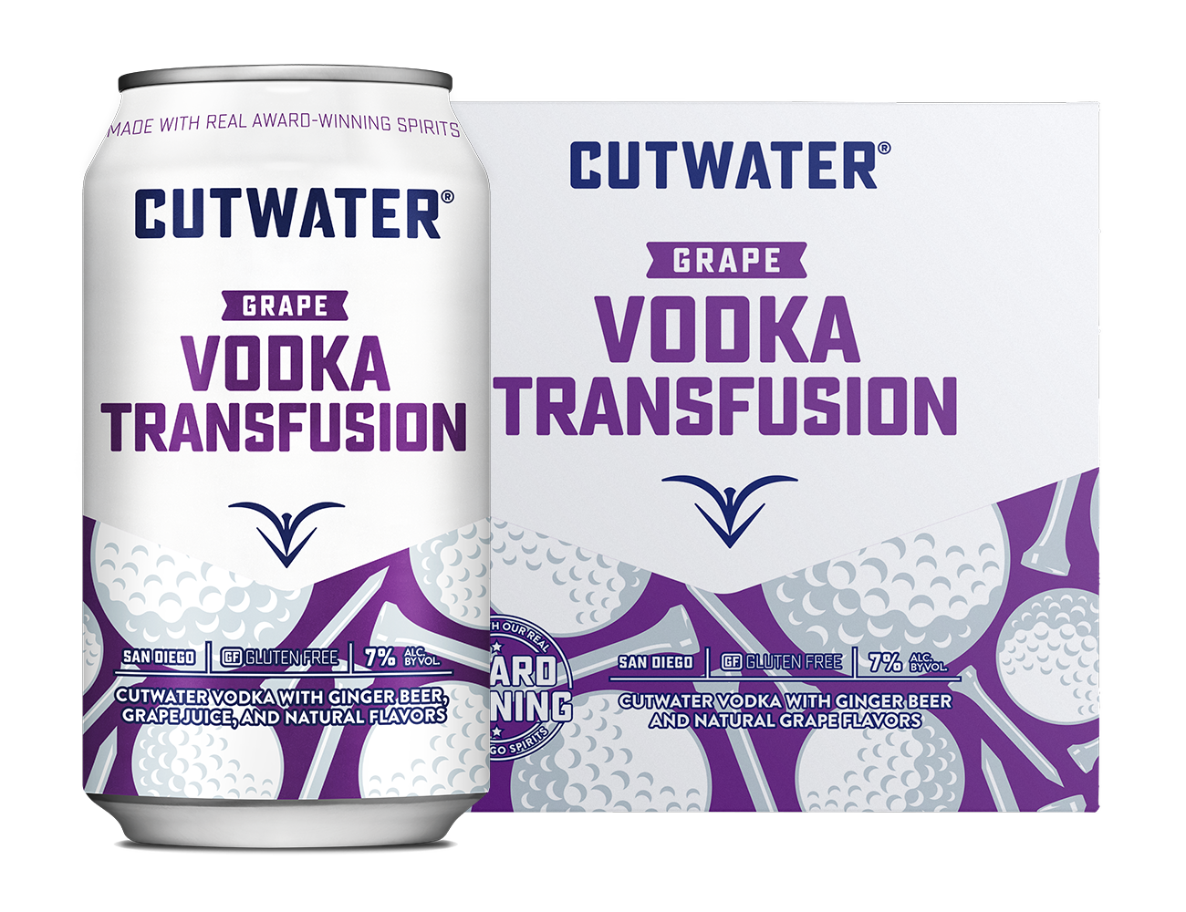 CUTWATER VODKA TRANSFUSION 4PK