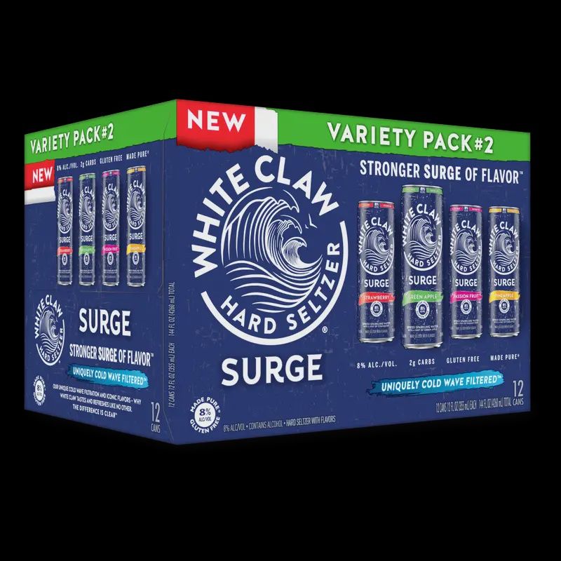 WHITE CLAW SURGE #2 VARIETY 12PK