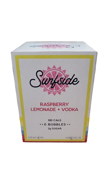 SURFSIDE RASPBERRY LEMONADE + VODKA 4PK