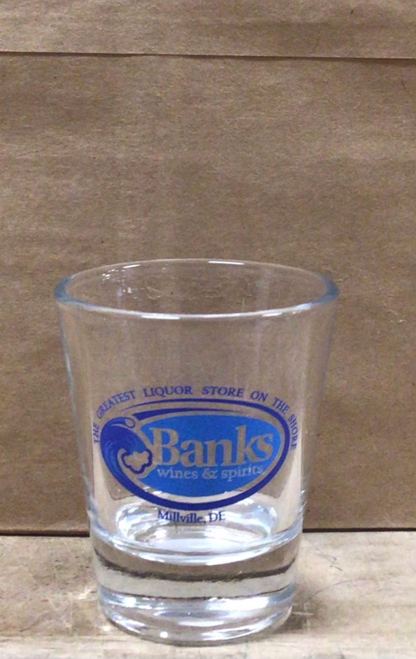 BANKS SHOT GLASS 1.5oz